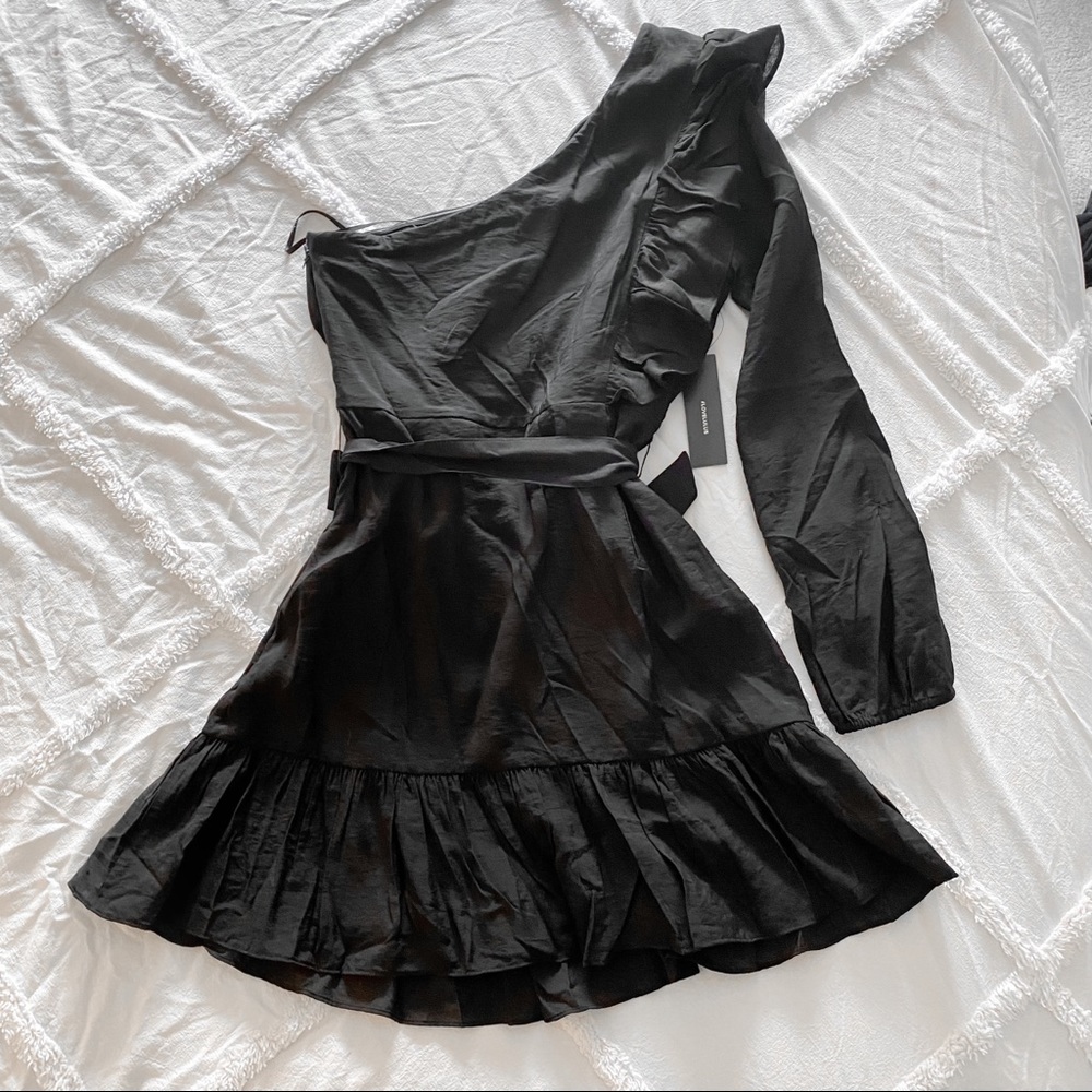 NWT - Lulus One Shoulder Dress - Picture 2 of 3